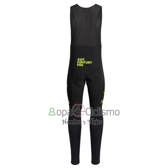 Sky Ropa Ciclismo Culotte Largo 2016 Mangas Largas Verde y Negro